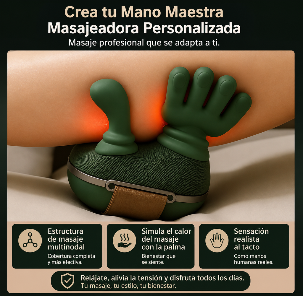 Masajeador Cervical y Corporal - Termina con la Tensión de Cuello y Hombros en 15 Minutos