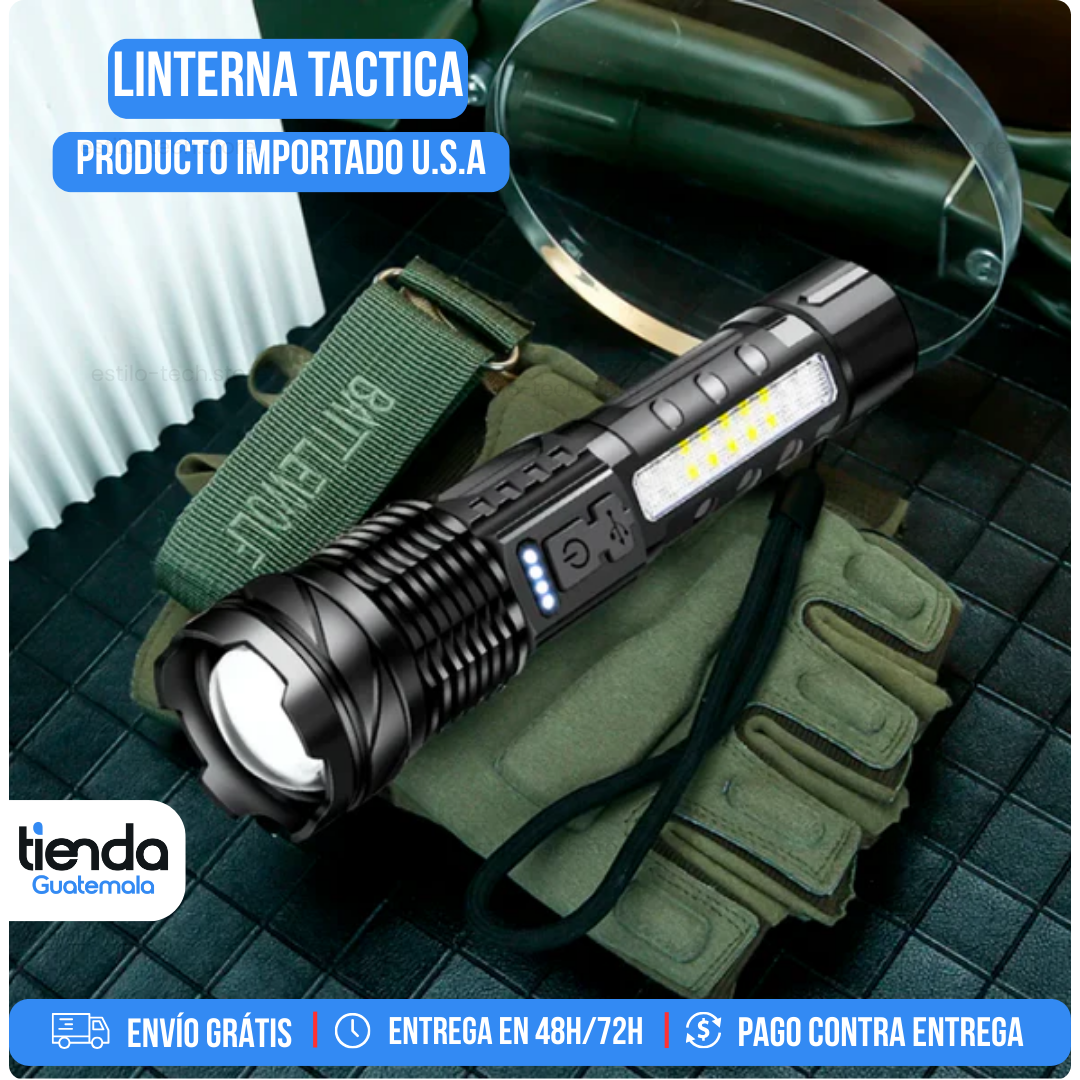 [PROMOCIÓN]🔥COMPRA 1 LLÉVATE 2 - Linterna Laser TTitanium PRO - PRODUCTO IMPORTADO U.S.A